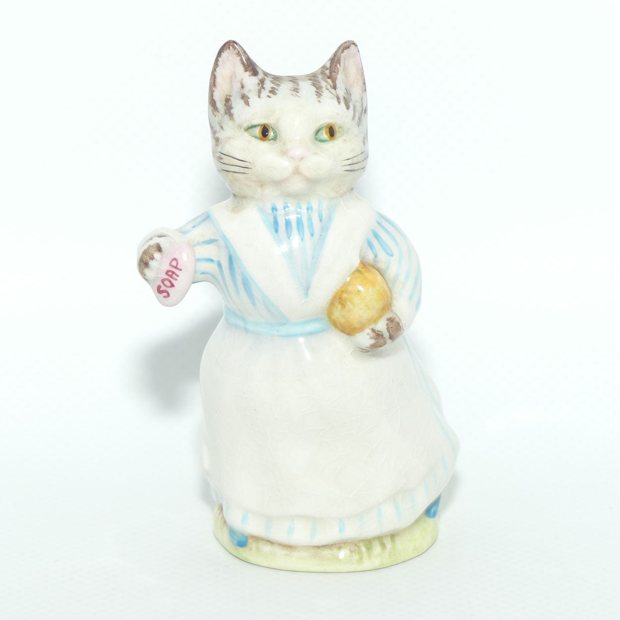 Beswick Beatrix Potter's Tabitha Twitchit | BP2a Gold Oval
