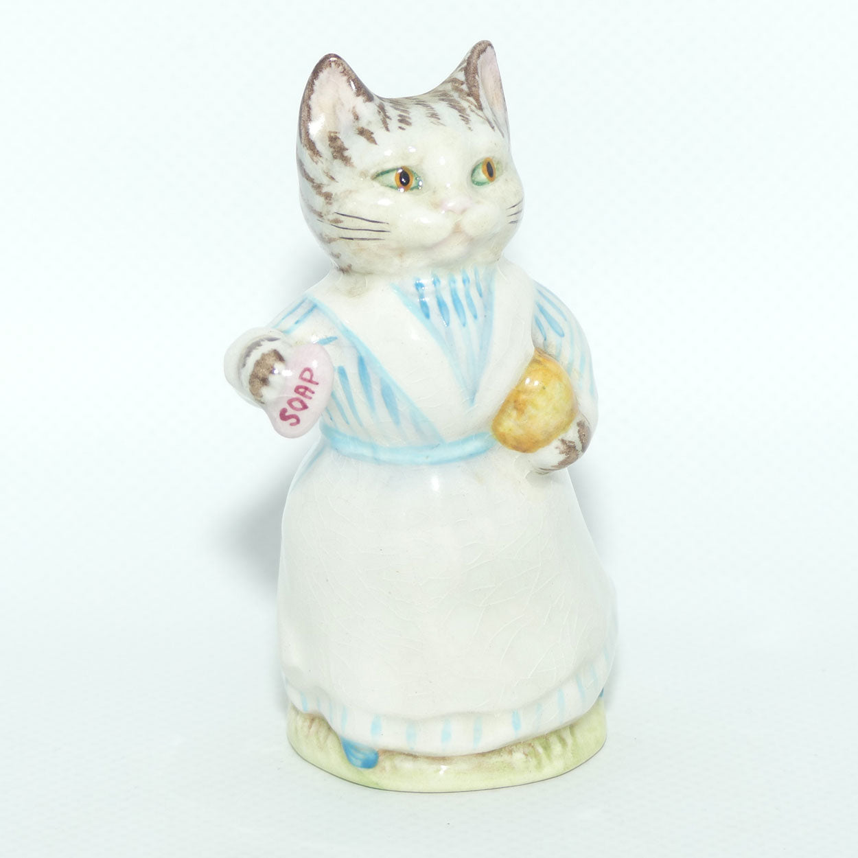 Beswick Beatrix Potter Tabitha Twitchit | BP2a Gold Oval