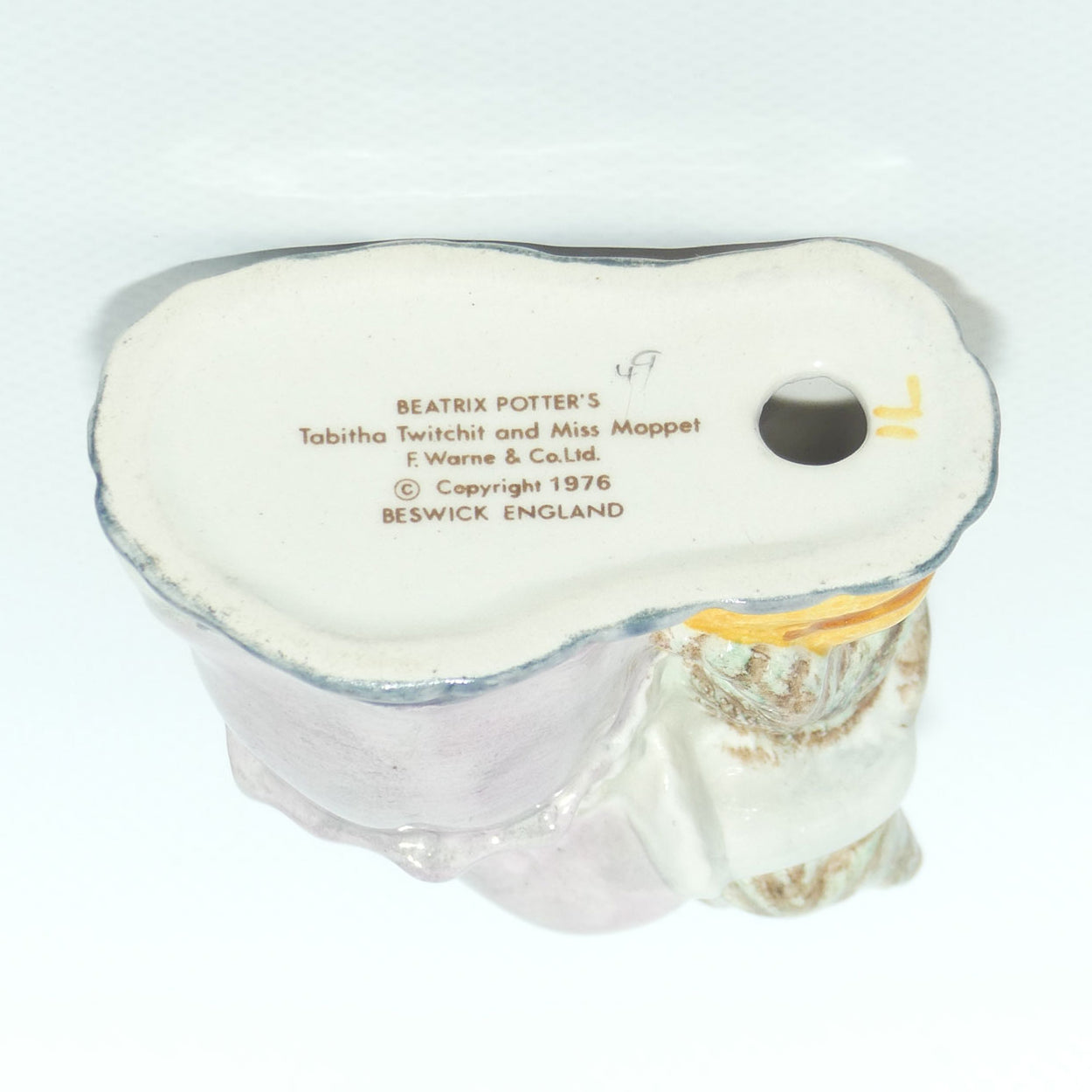 Beswick Beatrix Potter Tabitha Twitchit and Miss Moppet | BP3b