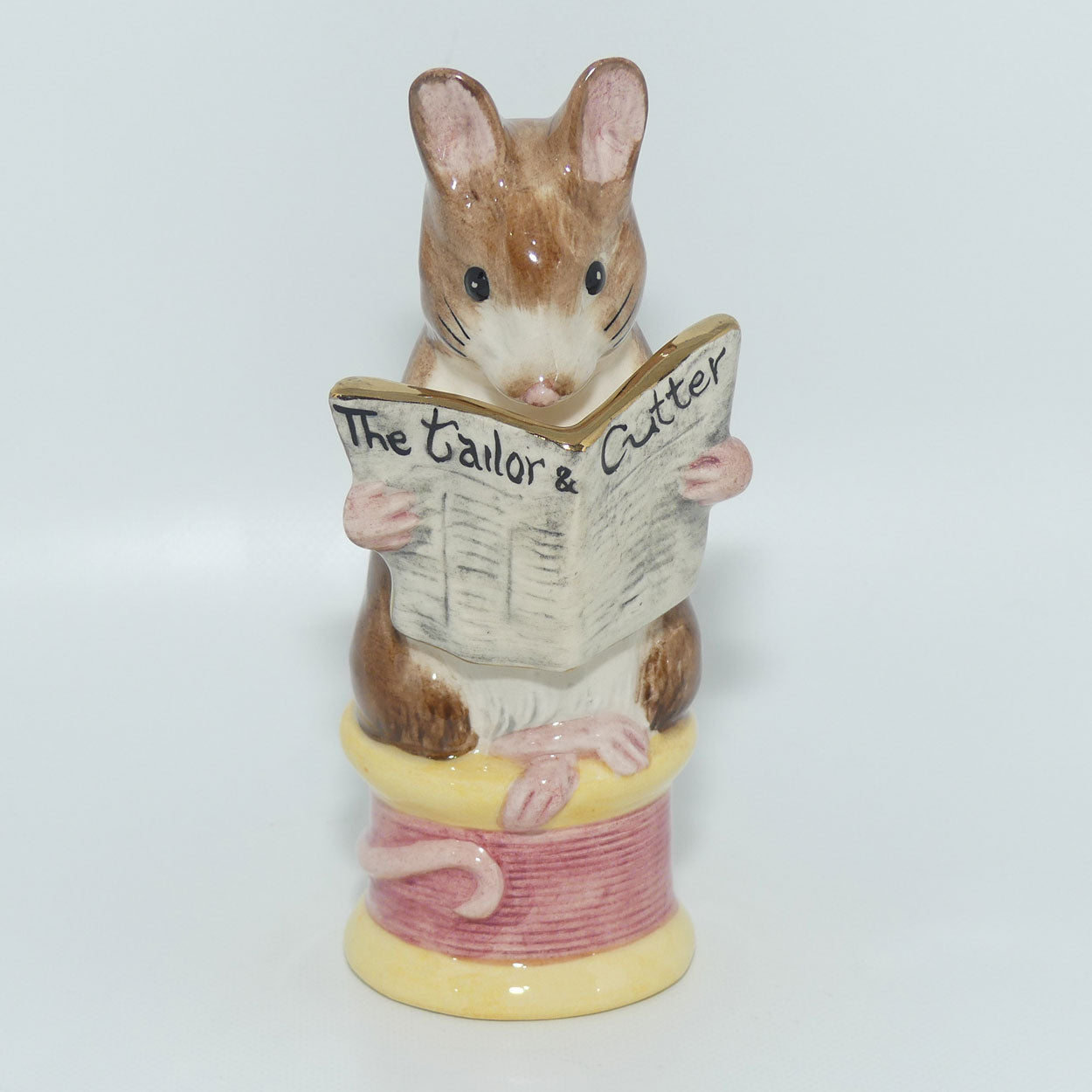 Beswick Beatrix Potter Tailor of Gloucester | Large | Gold | BP9c