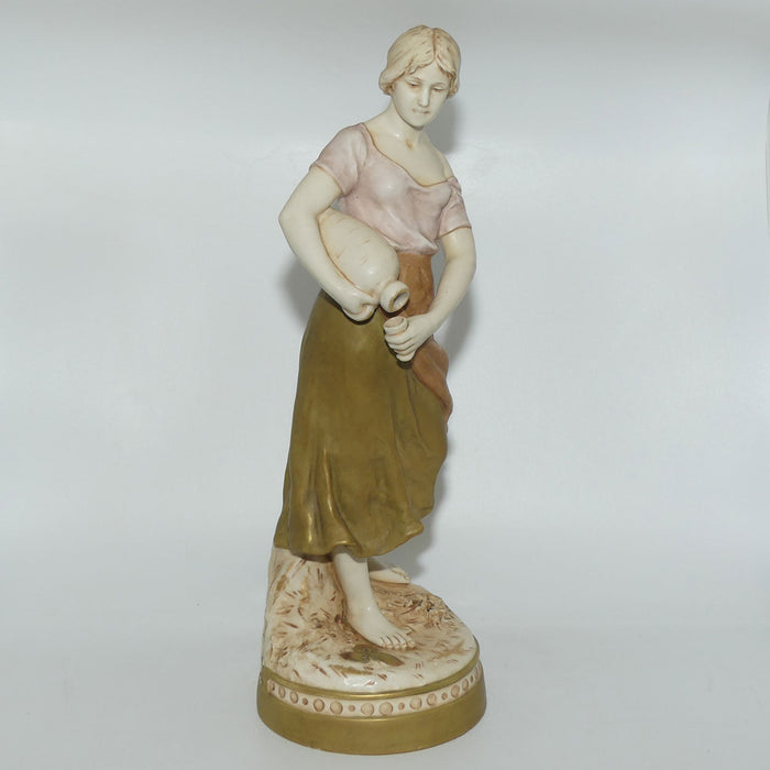 Royal Dux Bohemia Figure  | 2156 | Water Carrier Woman