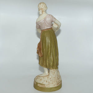 Royal Dux Bohemia Figure  | 2156 | Water Carrier Woman