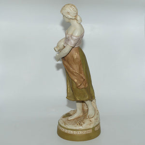 Royal Dux Bohemia Figure  | 2156 | Water Carrier Woman