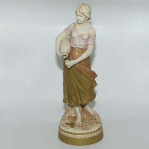 Royal Dux Bohemia Figure  | 2156 | Water Carrier Woman