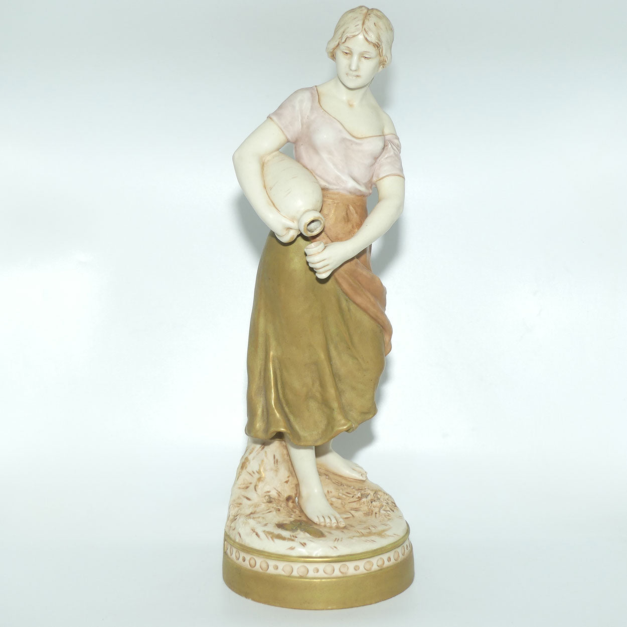 Royal Dux Bohemia Figure  | 2156 | Water Carrier Woman
