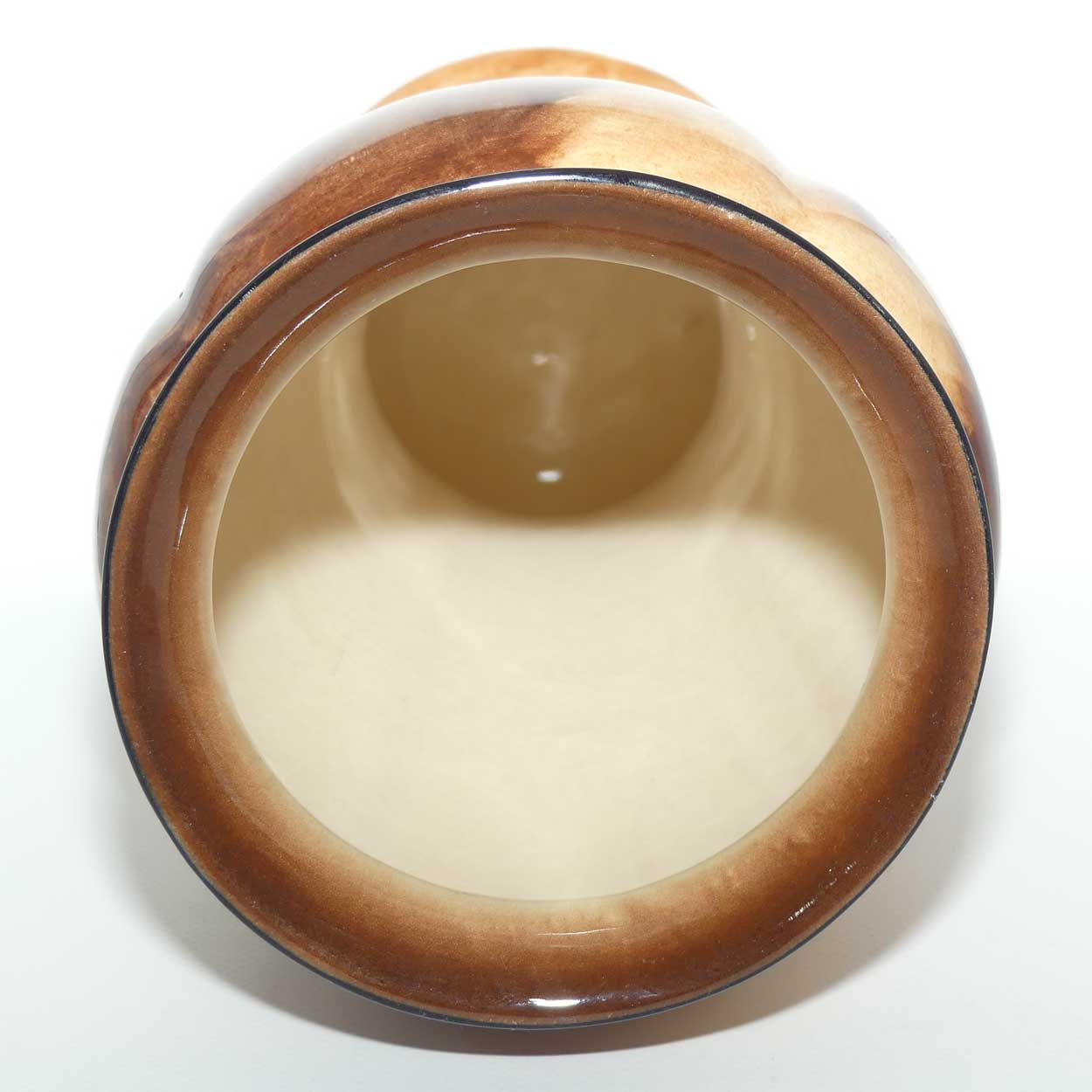 H & K Tunstall Hand Painted Luscious vase signed R Grocott | Rich colours | 25cm tall