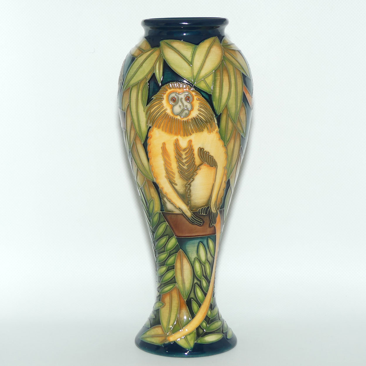 Moorcroft Tamarin Monkey vase | Shape 75/10 | LE218/300