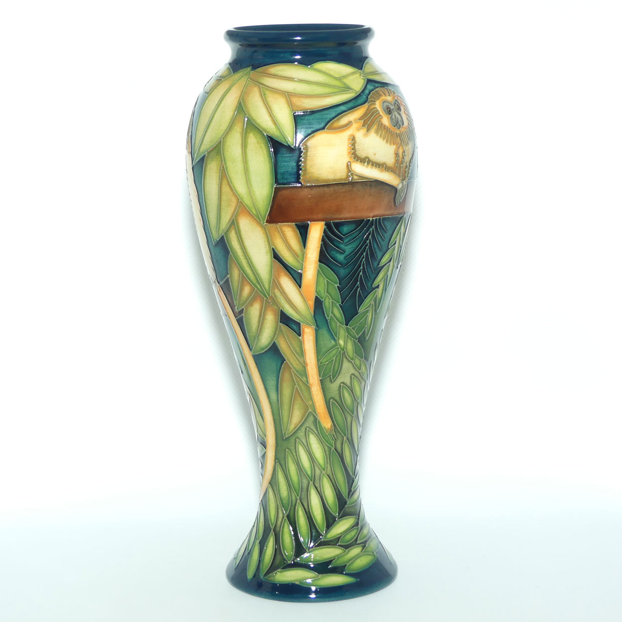Moorcroft Tamarin Monkey vase | Shape 75/10 | LE218/300