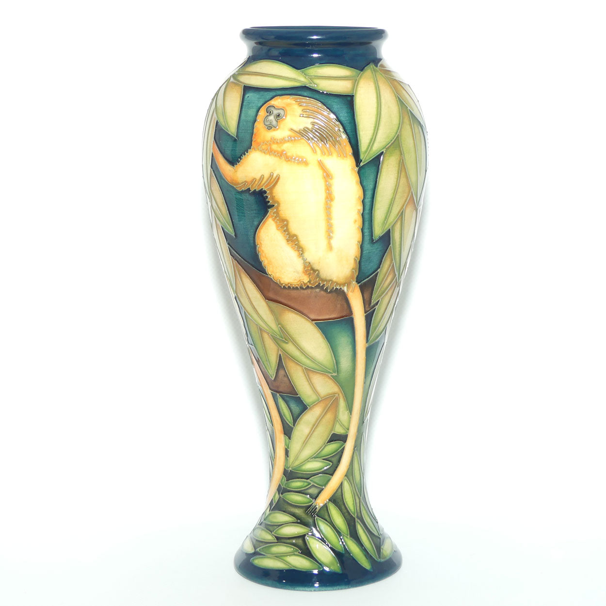 Moorcroft Tamarin Monkey vase | Shape 75/10 | LE218/300