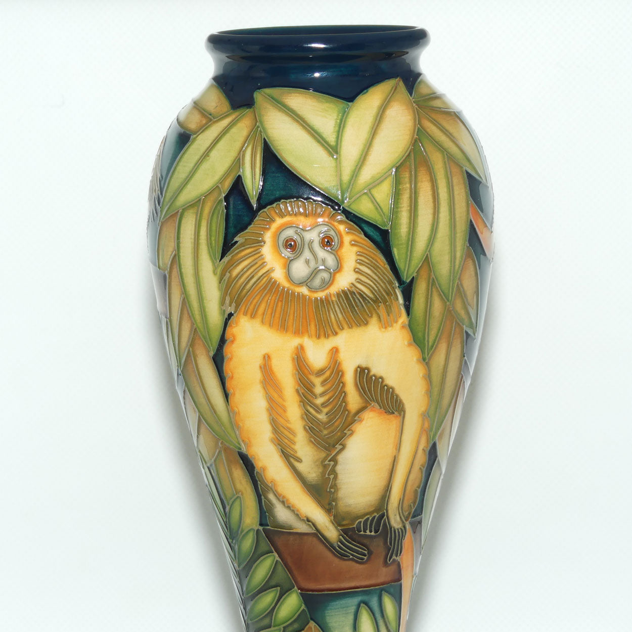 Moorcroft Tamarin Monkey vase | Shape 75/10 | LE218/300