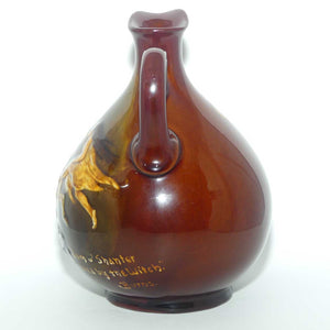 Royal Doulton Kingsware Tam O'Shanter flask | Claymore Scotch Whisky