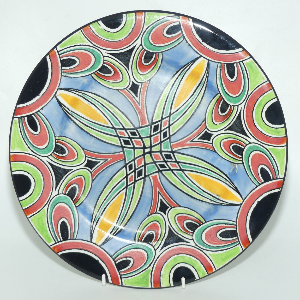 Maling plate Art Deco Tango 5478 plate | Blue Ground