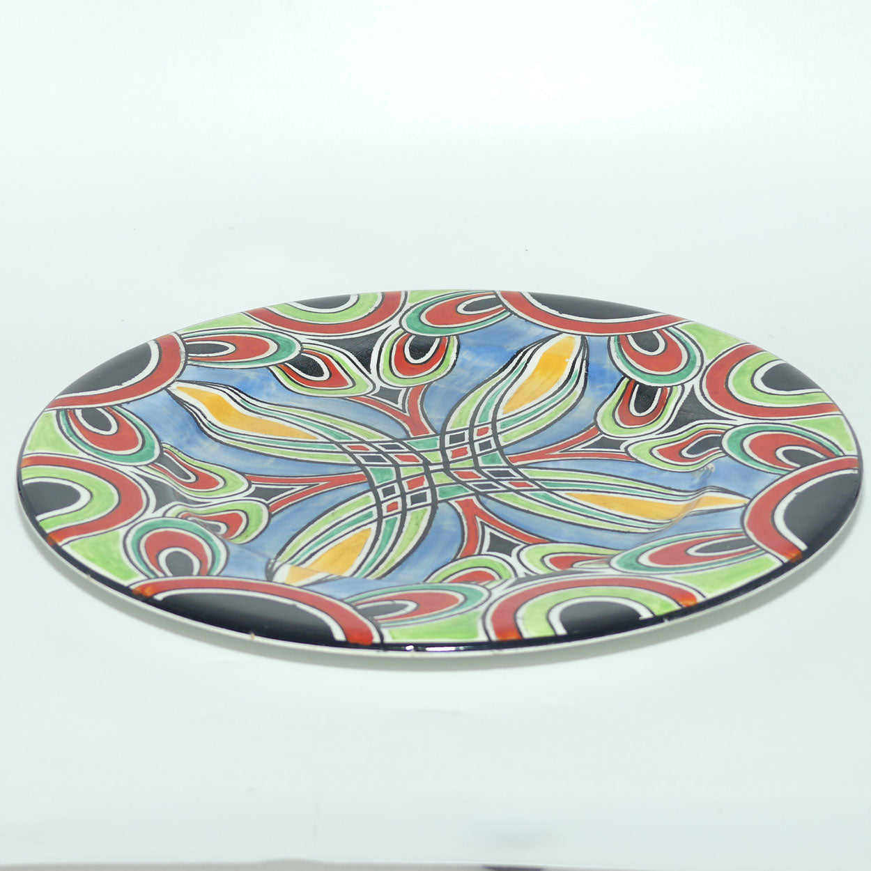 Maling plate Art Deco Tango 5478 plate | Blue Ground