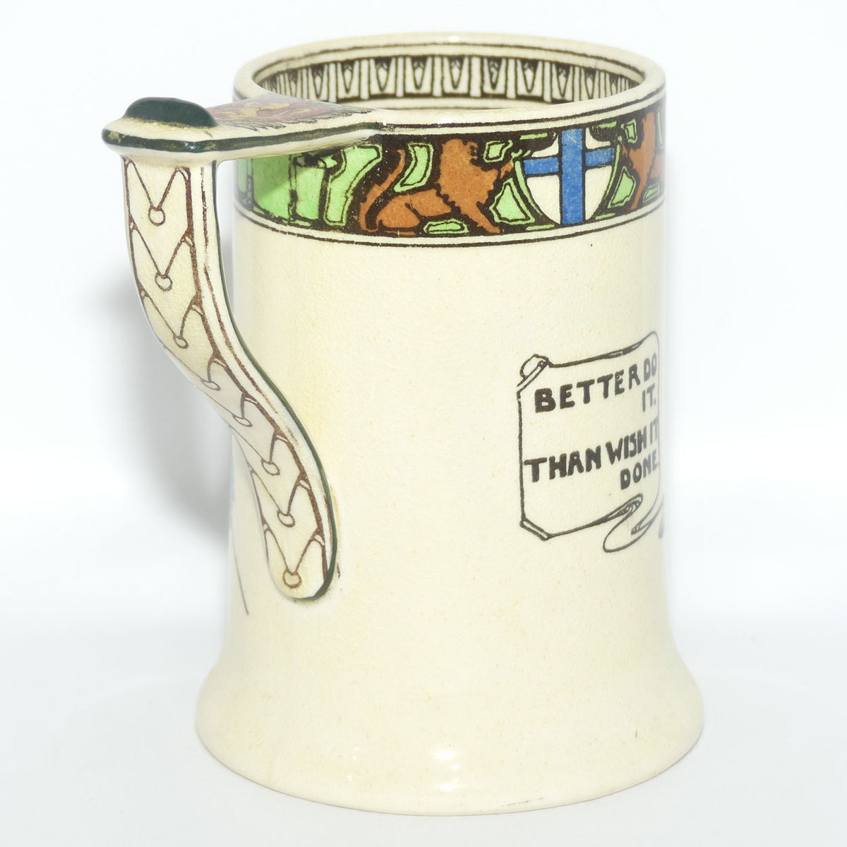Royal Doulton New Cavaliers fancy ale tankard