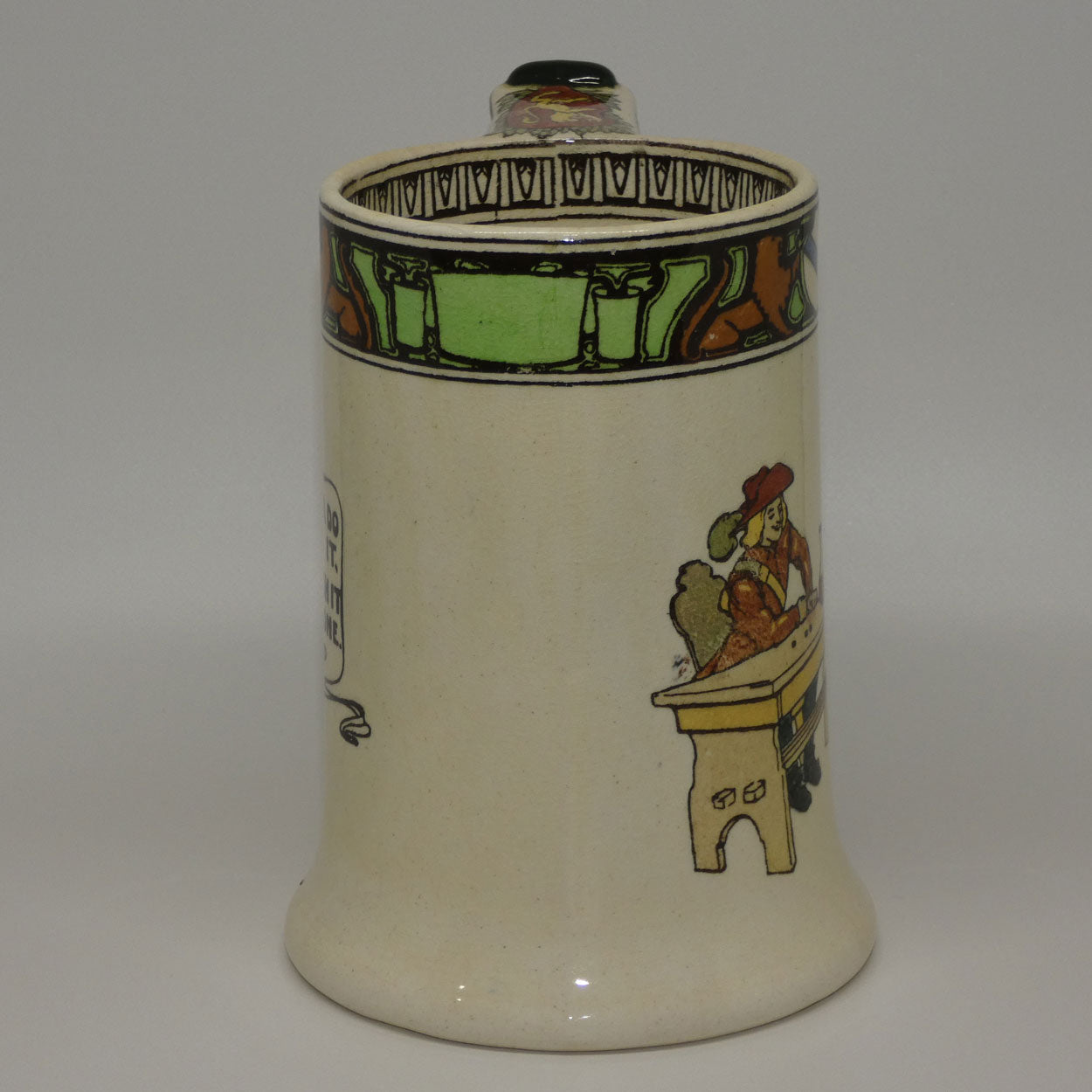 Royal Doulton New Cavaliers fancy ale tankard