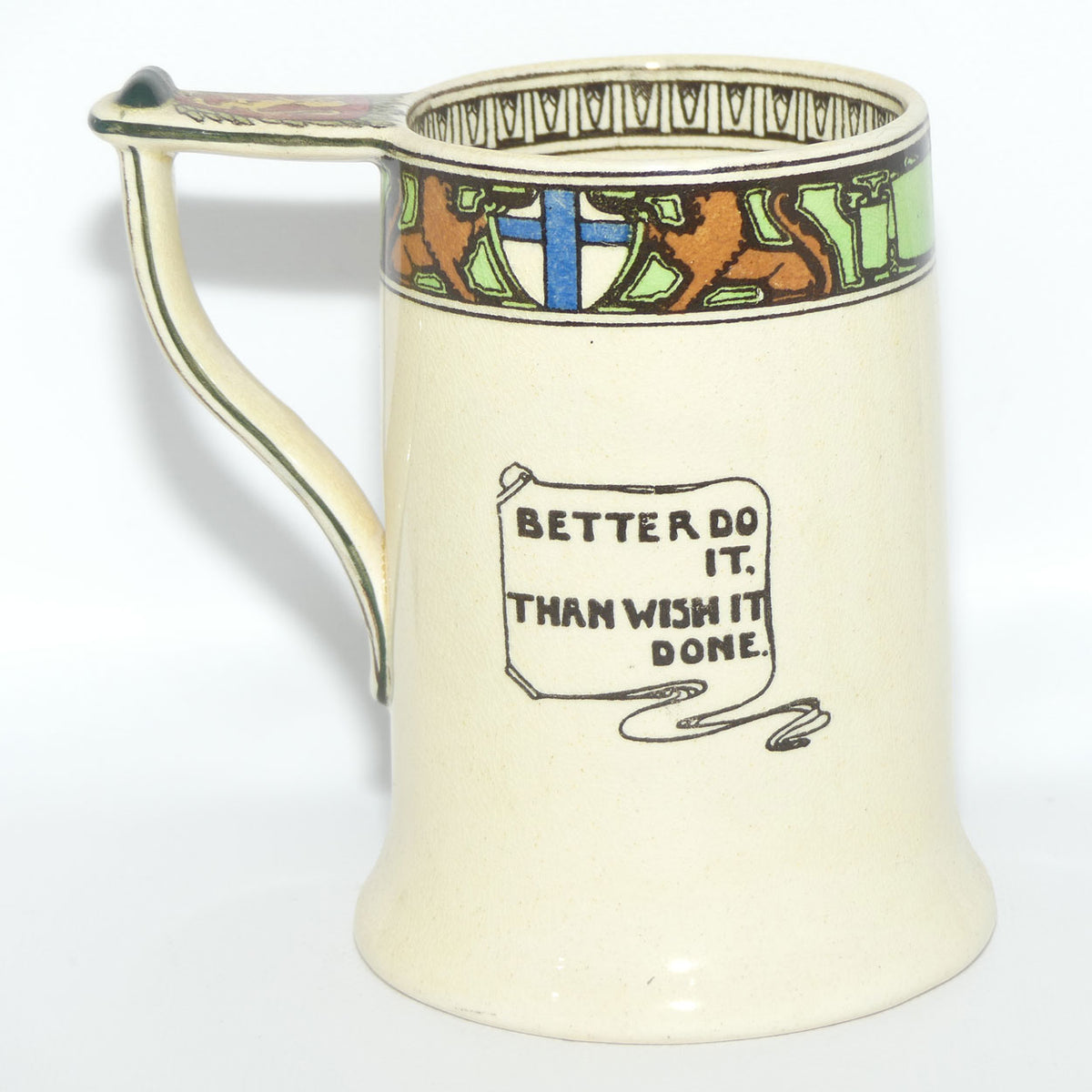 Royal Doulton New Cavaliers fancy ale tankard