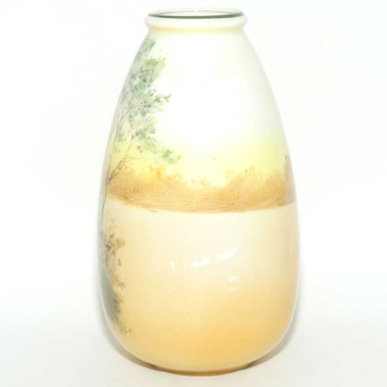 Royal Doulton Coaching Days tall tapering ovoid vase E3804