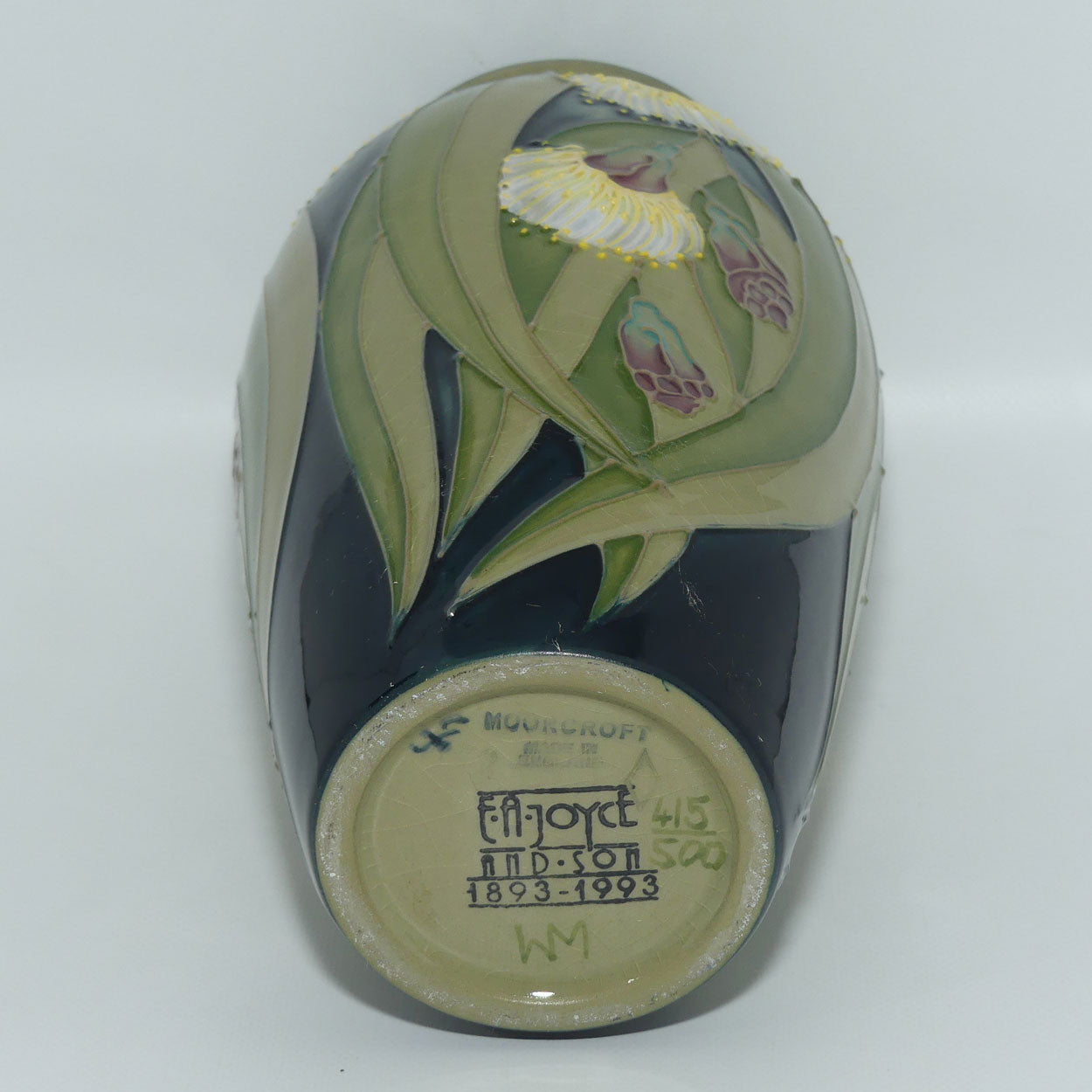 Moorcroft Tasmanian Blue Gum 393/7 vase | LE 415/500