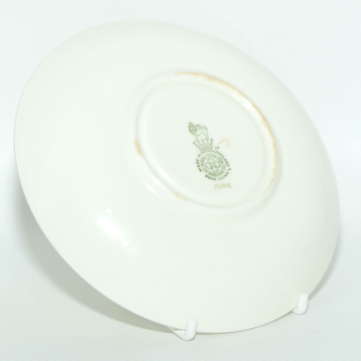 Royal Doulton June Roses tea duo