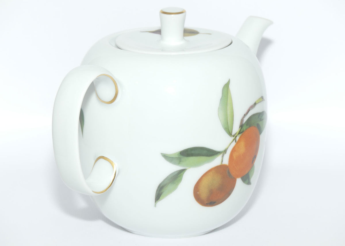 Royal Worcester Fine Porcelain | Evesham pattern | tea pot | 900ml