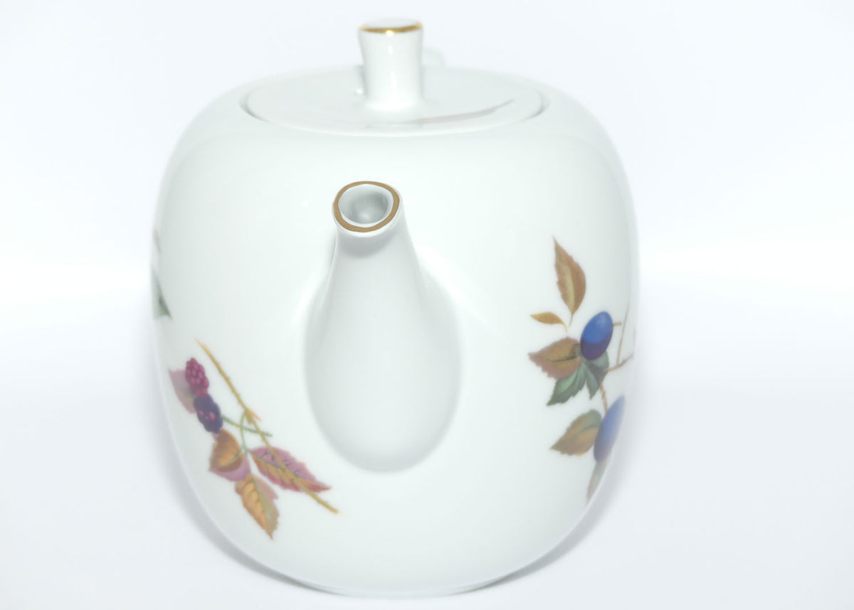 Royal Worcester Fine Porcelain | Evesham pattern | tea pot | 900ml