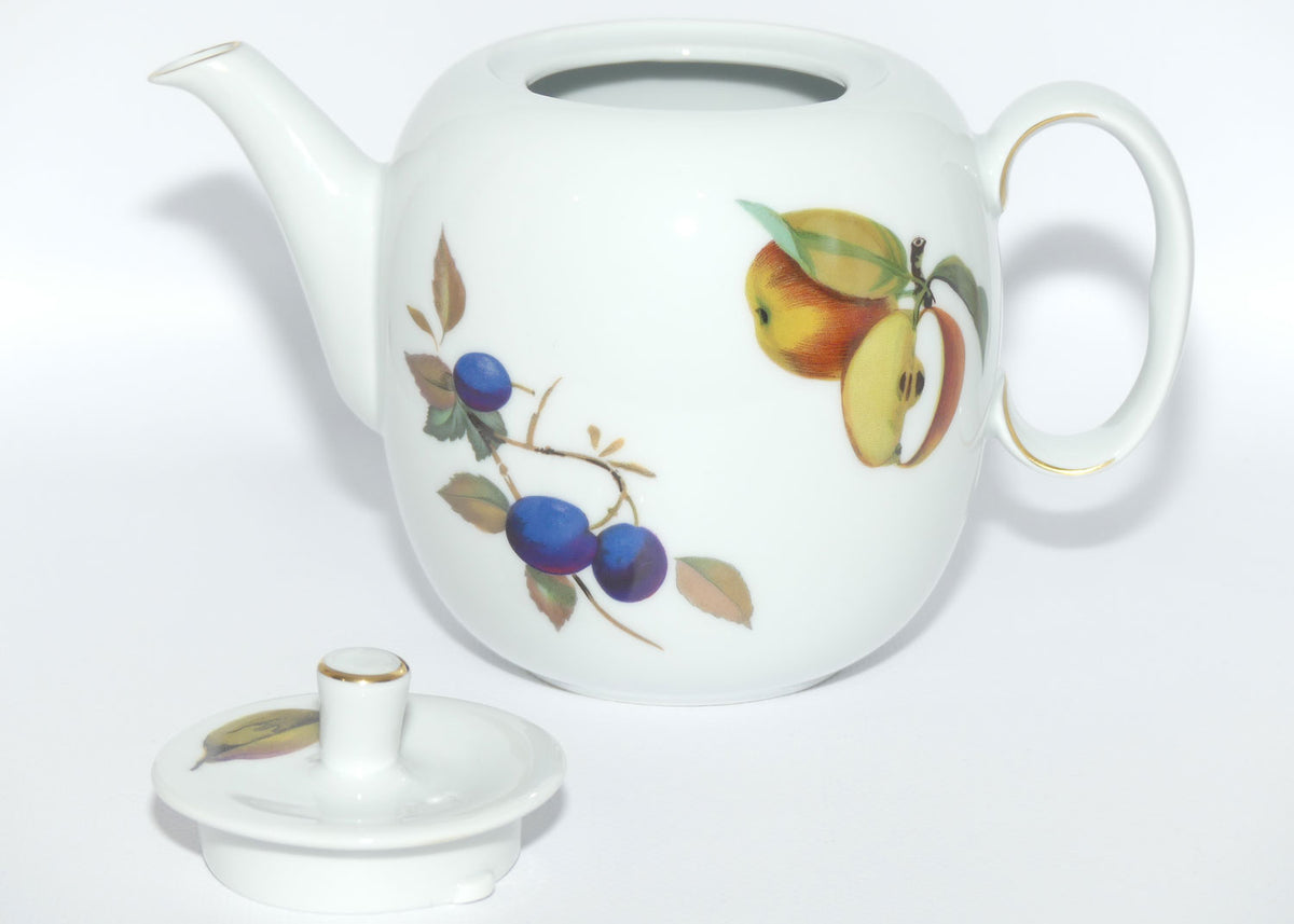 Royal Worcester Fine Porcelain | Evesham pattern | tea pot | 900ml
