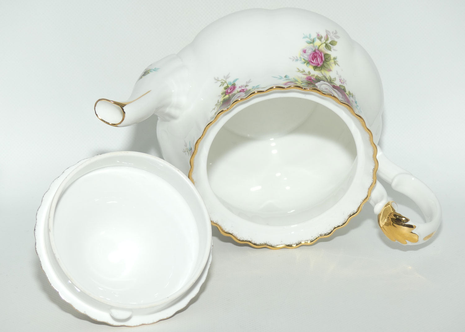 Royal Albert Bone China England Celebration tea pot | blemish