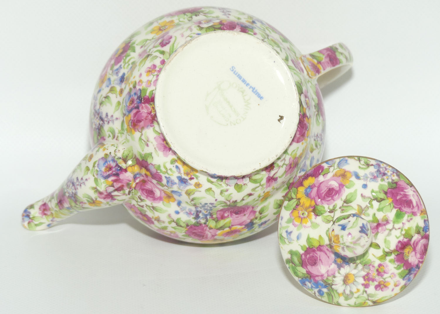 Royal Winton Summertime Chintz tea pot | Patent 301262 | 700ml