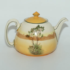 Royal Doulton Coaching Days Joan shape tea pot | Large