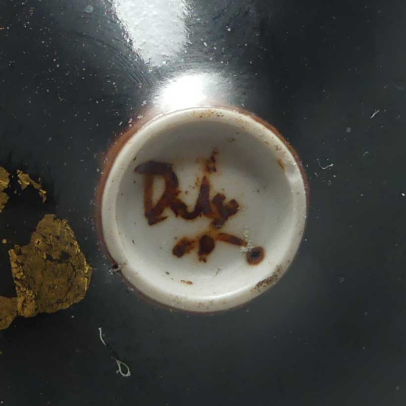 Australian Pottery miniature tea bowl | Kintsugi style by Greg Daly