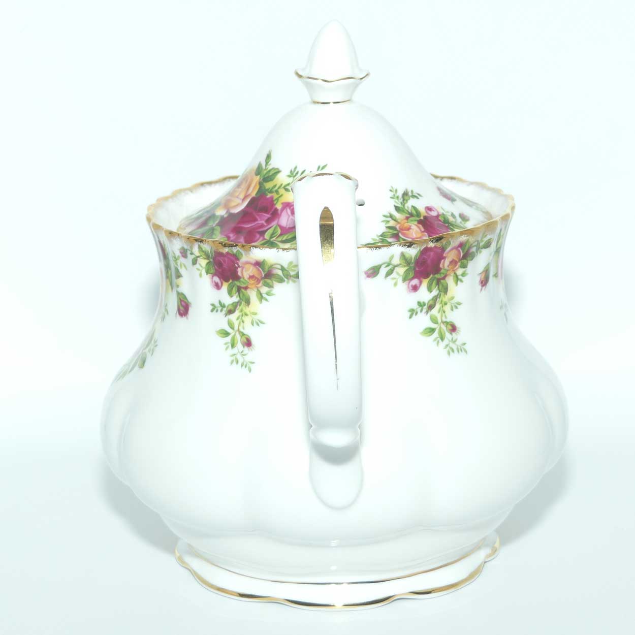 Royal Albert Bone China England Old Country Roses tea pot | 1250ml | ©1962 backstamp | factory 2nd