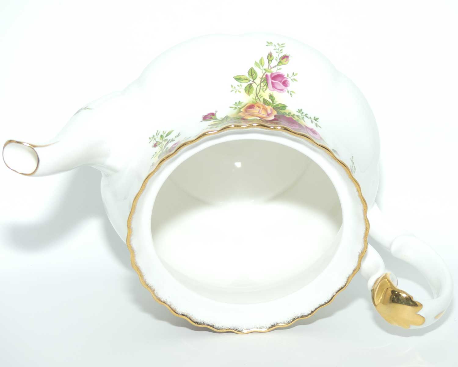 Royal Albert Bone China England Old Country Roses tea pot | 1250ml | ©1962 backstamp | factory 2nd