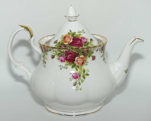 Royal Albert Bone China England Old Country Roses tea pot | 1250ml | © 1962 Royal Albert Ltd backstamp | #2