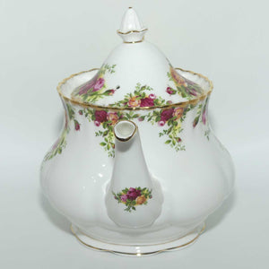 Royal Albert Bone China England Old Country Roses tea pot | 1250ml | © 1962 Royal Albert Ltd backstamp | #2