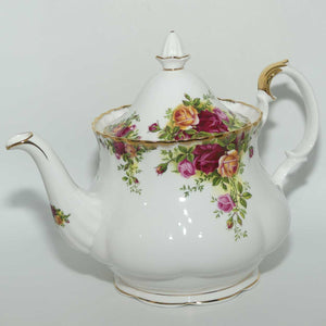 Royal Albert Bone China England Old Country Roses tea pot | 1250ml | © 1962 Royal Albert Ltd backstamp | #2