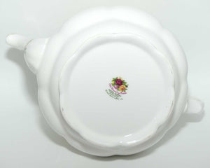 Royal Albert Bone China England Old Country Roses tea pot | 1250ml | © 1962 Royal Albert Ltd backstamp | #2