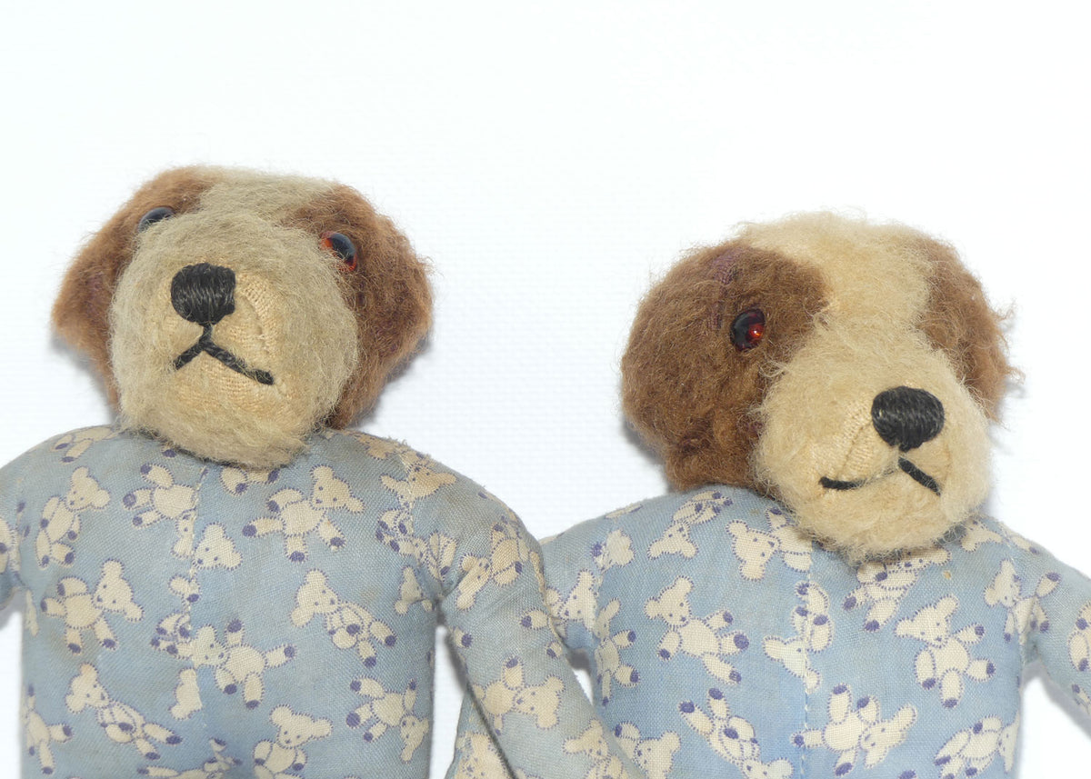 Merry Thought Hygenic Toys England | Pair of Bears in Pillow Bag