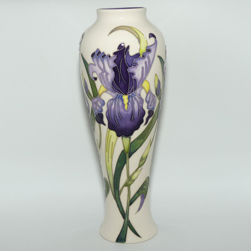 Moorcroft Tennessee Iris vase | Shape 121/10 | LE 24/25