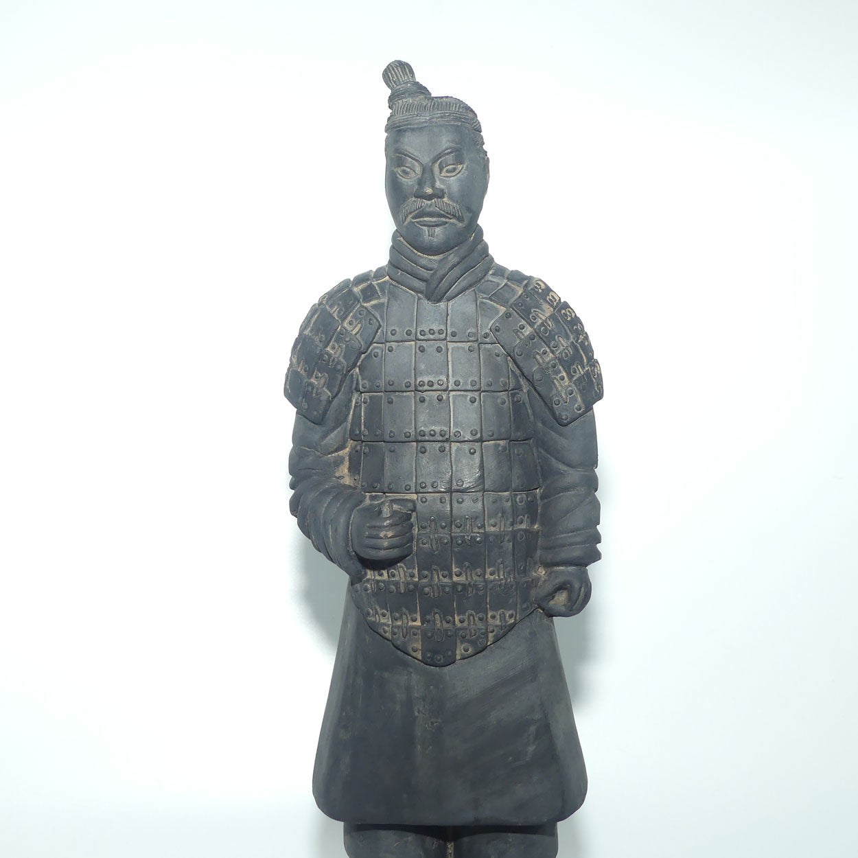 Large Qin Terracotta Warrior figure | 38cm tall