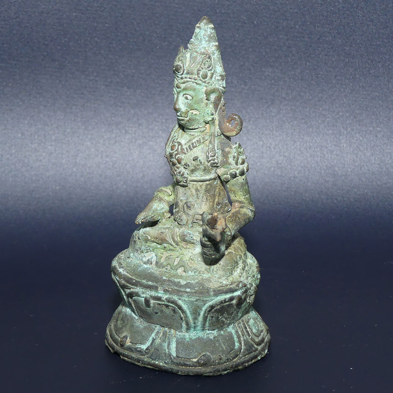 Small Antique Thai or Burmese Bronze figure