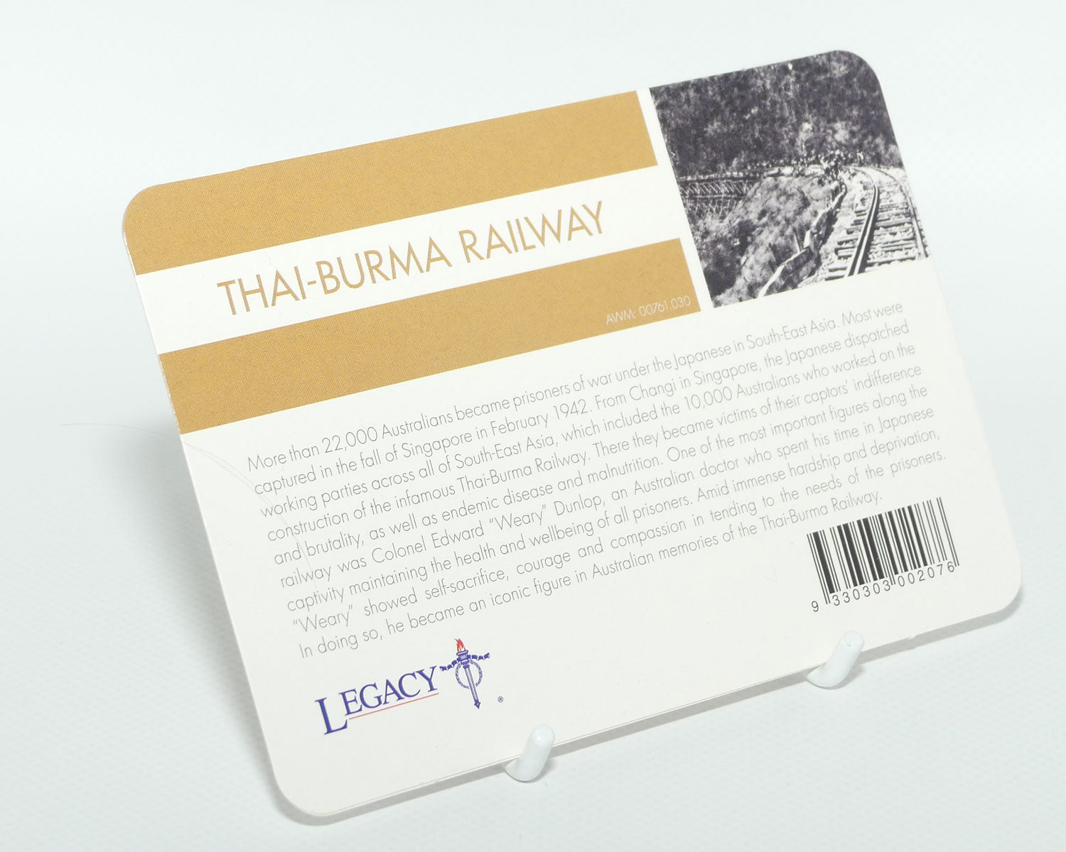 2016 RAM 20 Cent Thai-Burma Railway | Legacy | Uncirculated