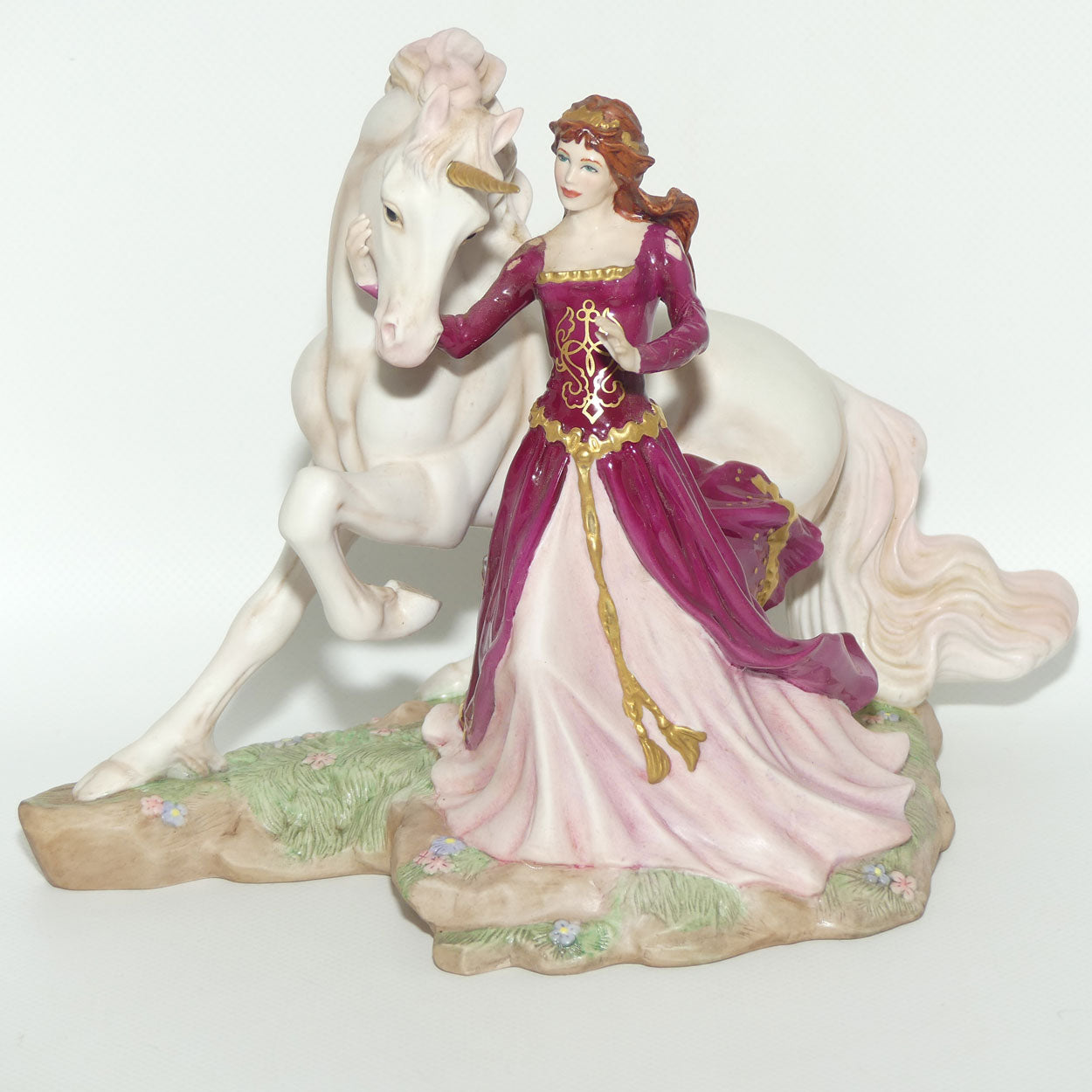 Franklin Mint figurine | The Lady and the Unicorn