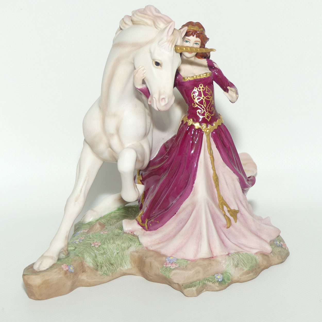 Franklin Mint figurine | The Lady and the Unicorn