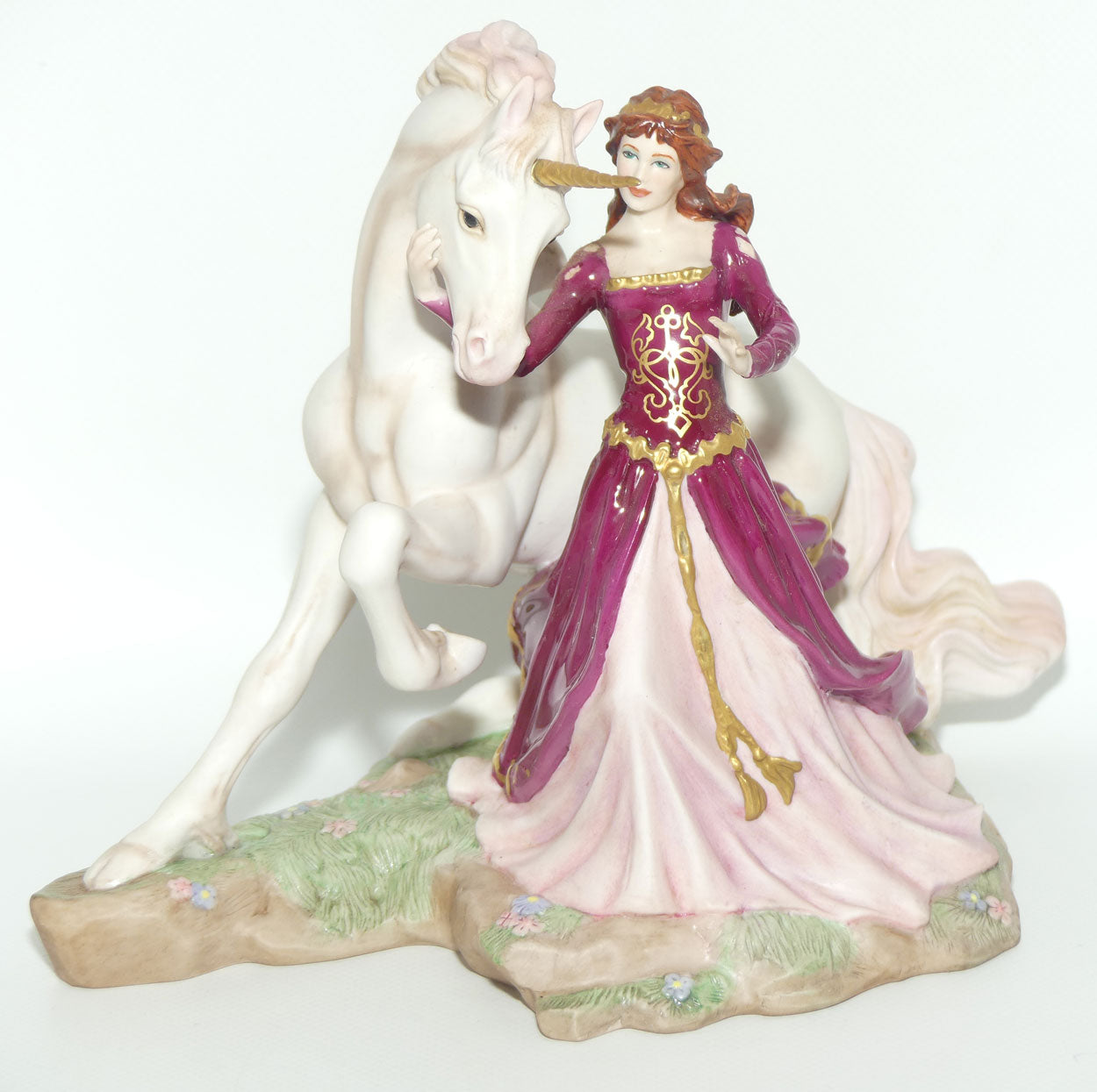 Franklin Mint figurine | The Lady and the Unicorn