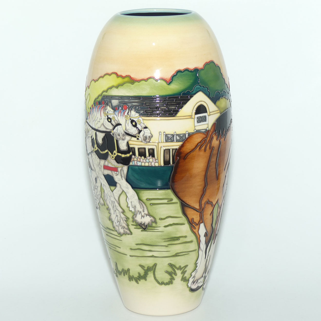 Moorcroft The Showground 101/12 vase (Ltd Ed)