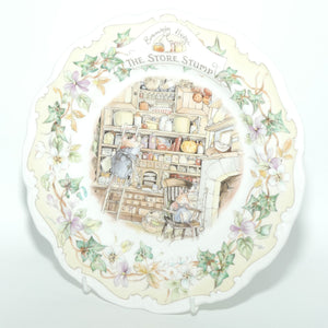 Royal Doulton Brambly Hedge Giftware | Homes and Work Places | The Store Stump plate | 20cm