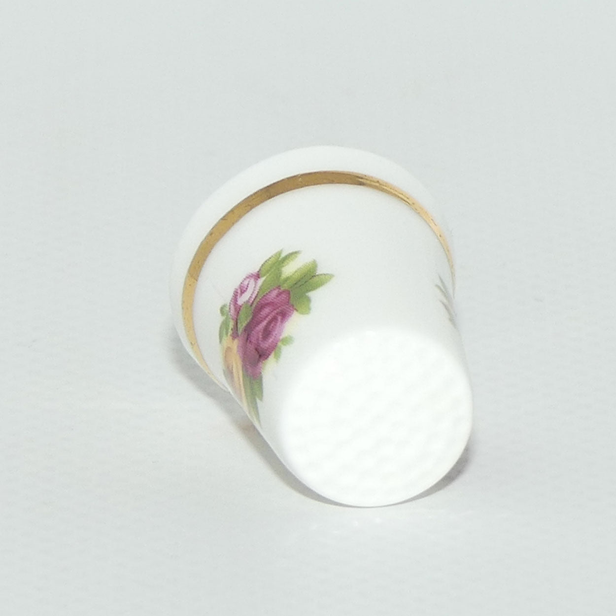 Royal Albert Bone China England Old Country Roses Thimble | Boxed | made in far east