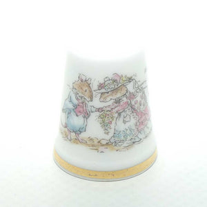 Royal Doulton Brambly Hedge Giftware | Thimble | Summer | The Wedding