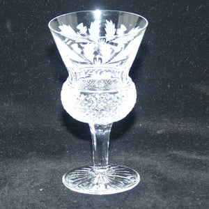 Edinburgh Crystal Thistle pattern set of 5 Sherry | Wine Glasses | 11cm | 60ml