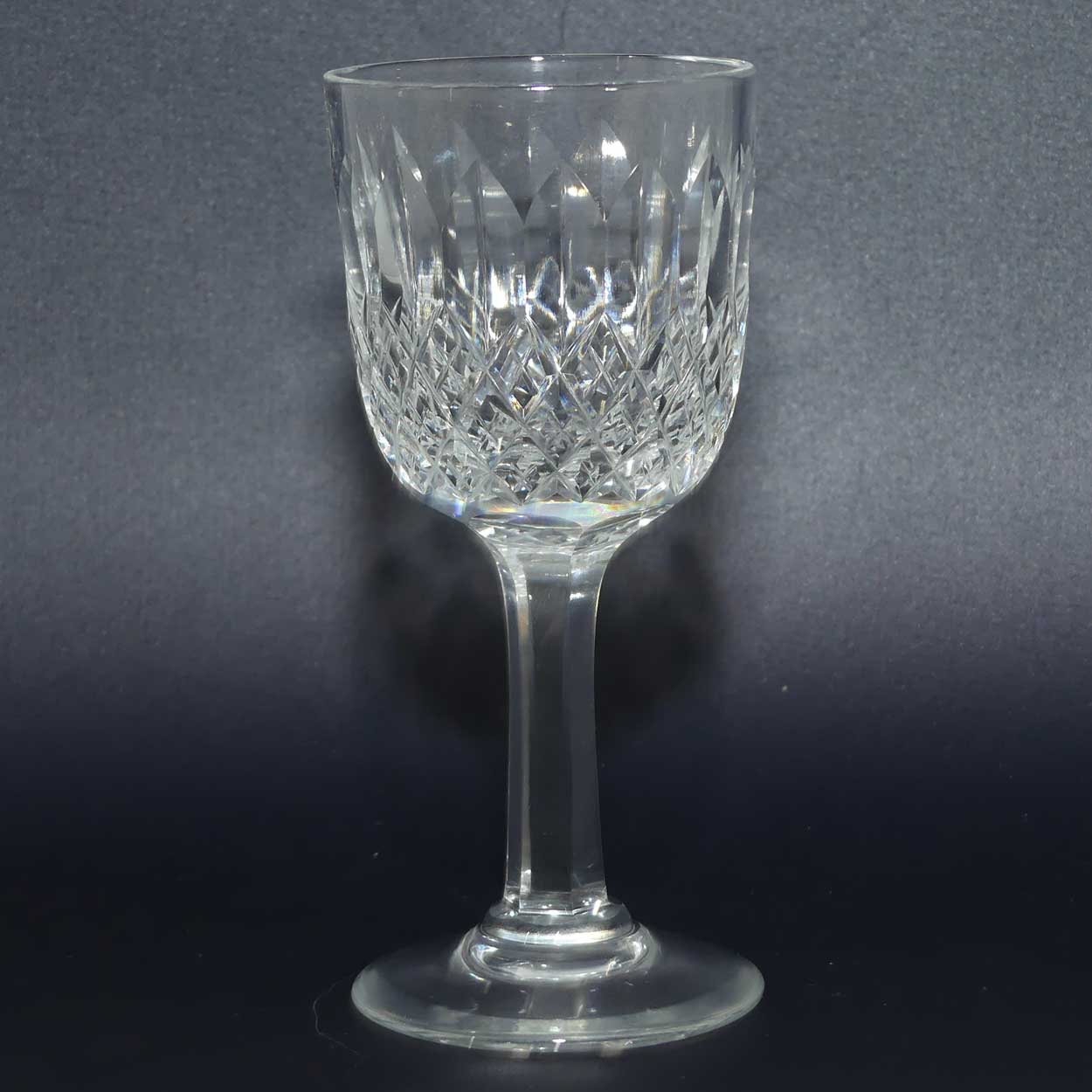 Thomas Webb Crystal | Normandy pattern | single Wine Glass | 50ml